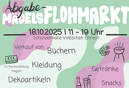 Abgabe-Mädels-Flohmarkt